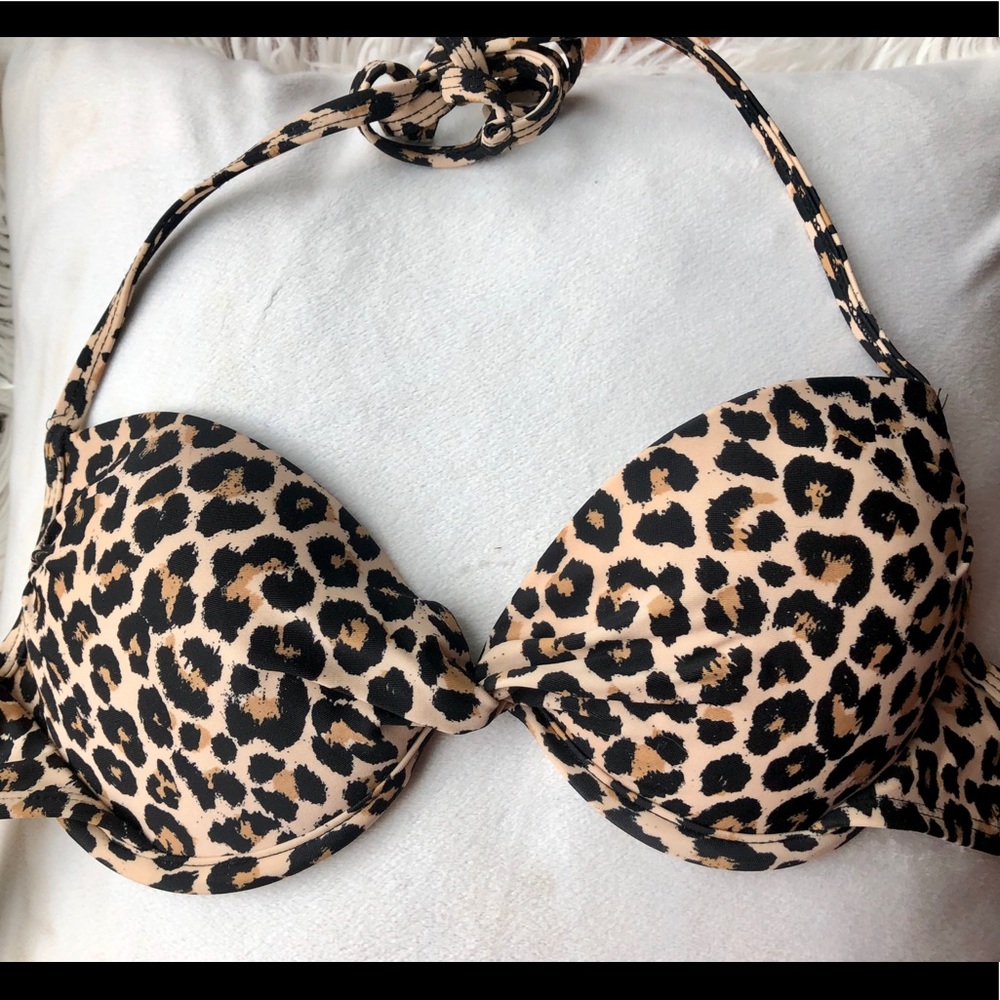 Women’s Cheetah Bathing Suit Top